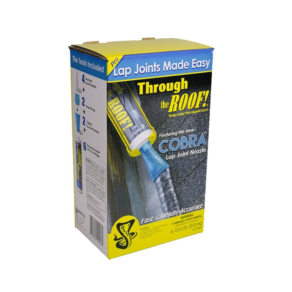 Sashco 14026 Through the Roof Sealants, 10.5 Oz