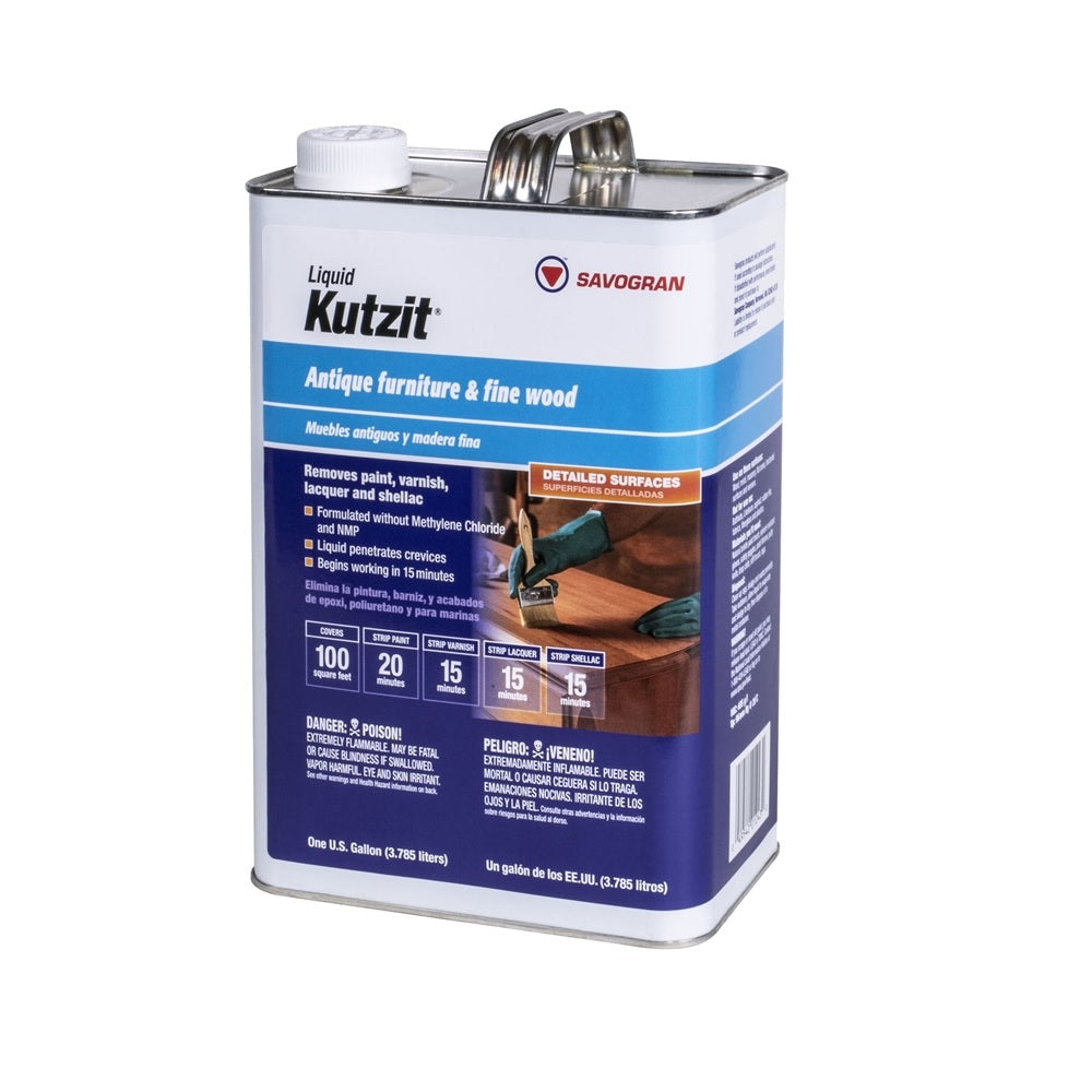 Savogran 01243 Liquid Kutzit Paint/Varnish Remover, 1 Gallon