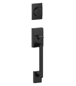 Schlage F58CEN622 Door Handlesets, Black