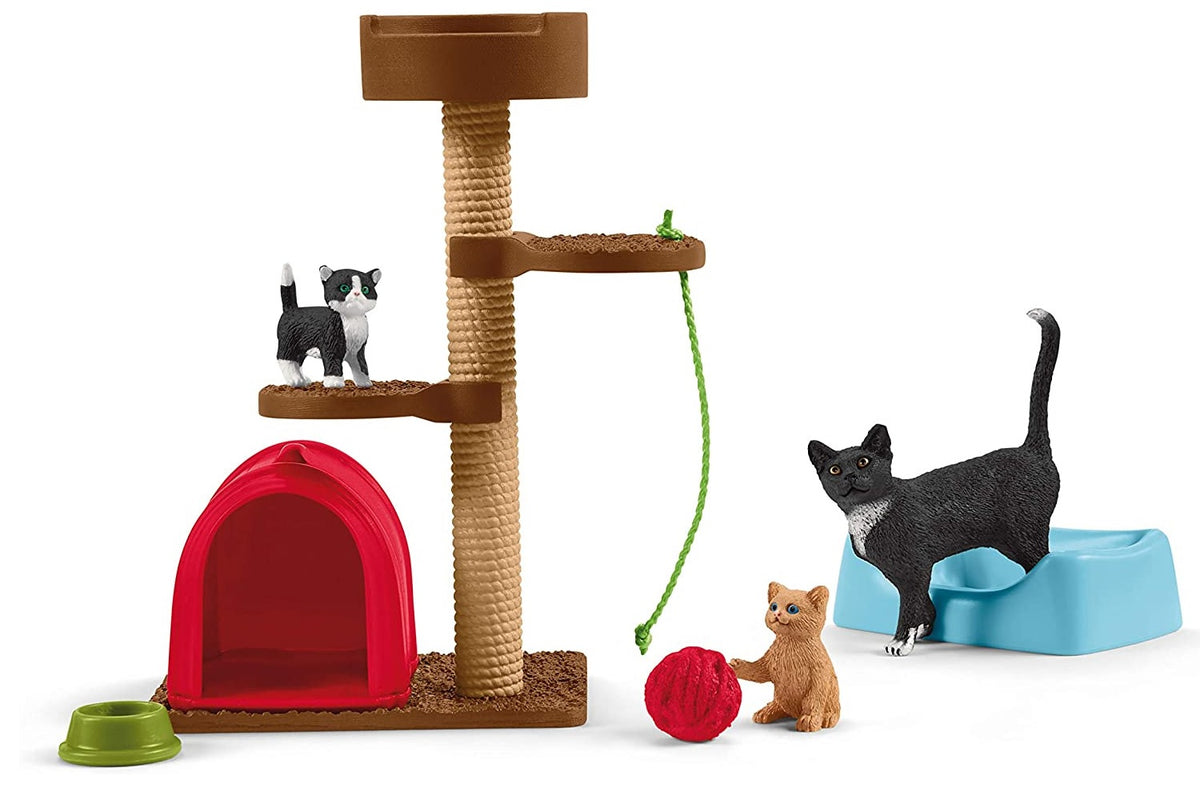 Schleich 42501 Farm World Playtime For Cute Cats