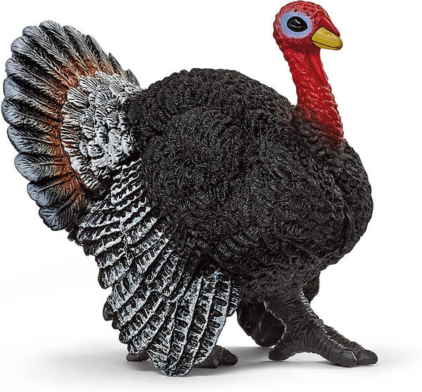 Schleich 13900 Farm World Turkey Toy, Multicolored