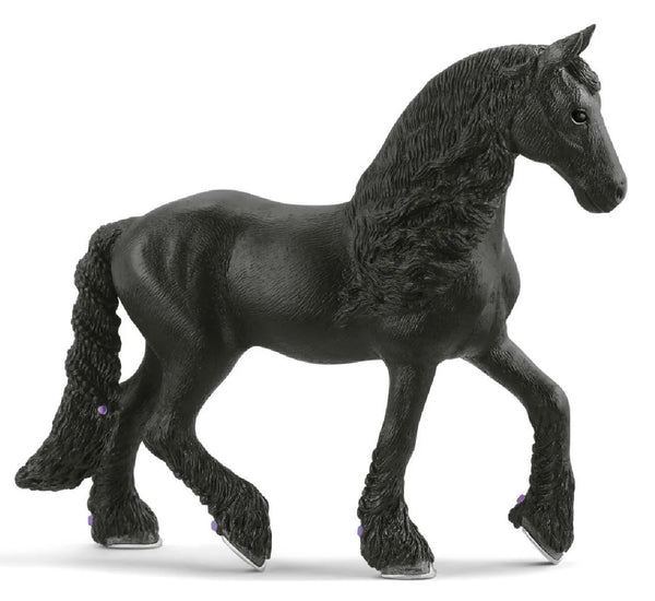 Schleich 13906 Frisian Mare Toy Animal Figurine, Plastic, Black