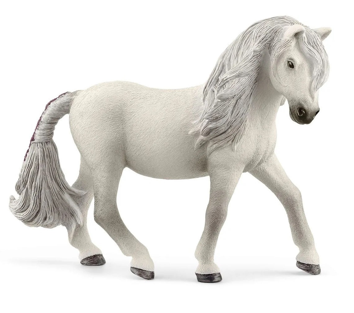 Schleich 13942 Island Pony Mare Toy Animal Figurine, White