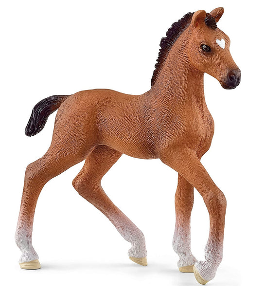 Schleich 13947 Oldenburg Foal Horse Toy Figure, Plastic
