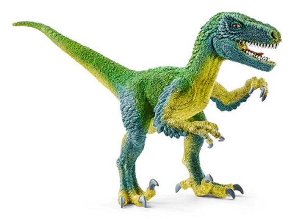 Schleich 14585 Velociraptor Figurine, Green