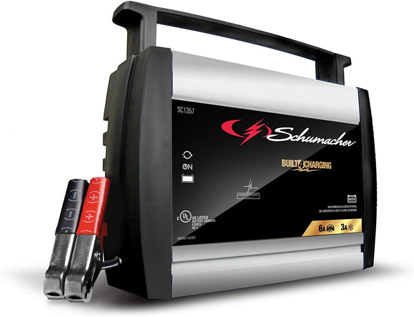 Schumacher SC1357 Fully Automatic Battery Charger, 120 Volt