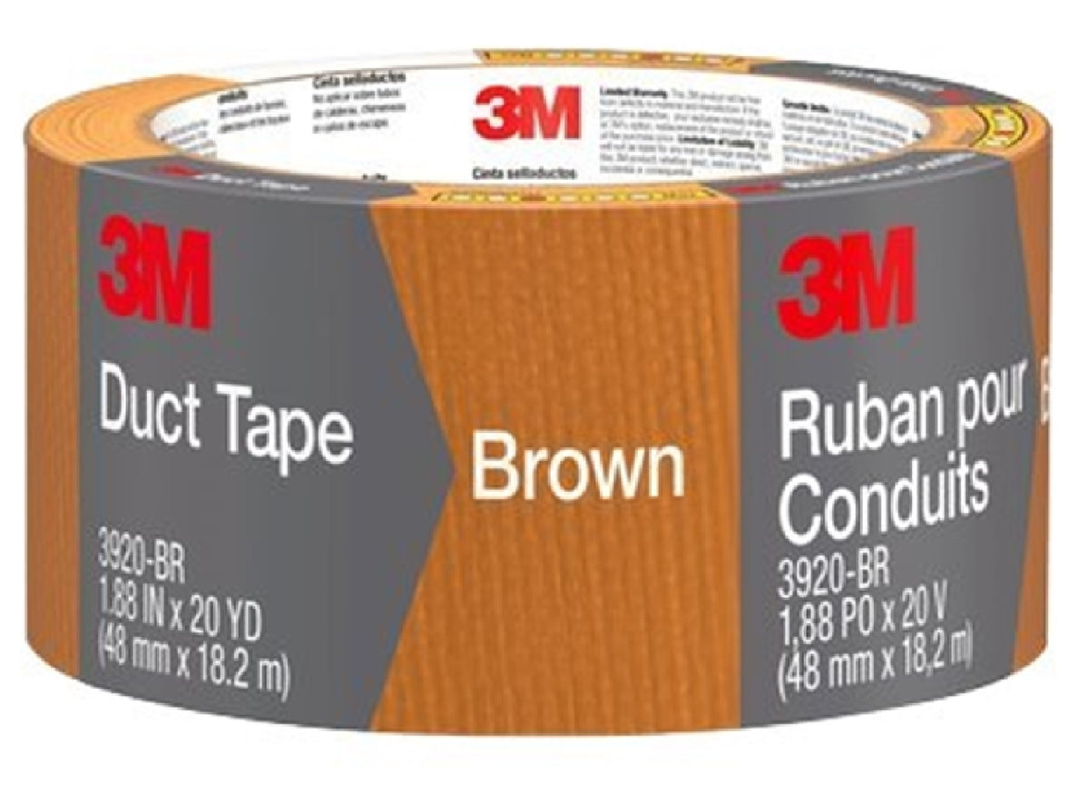 Scotch 3920-BR Duct Tape, Light Brown, 1.88 Inch x 20 Inch