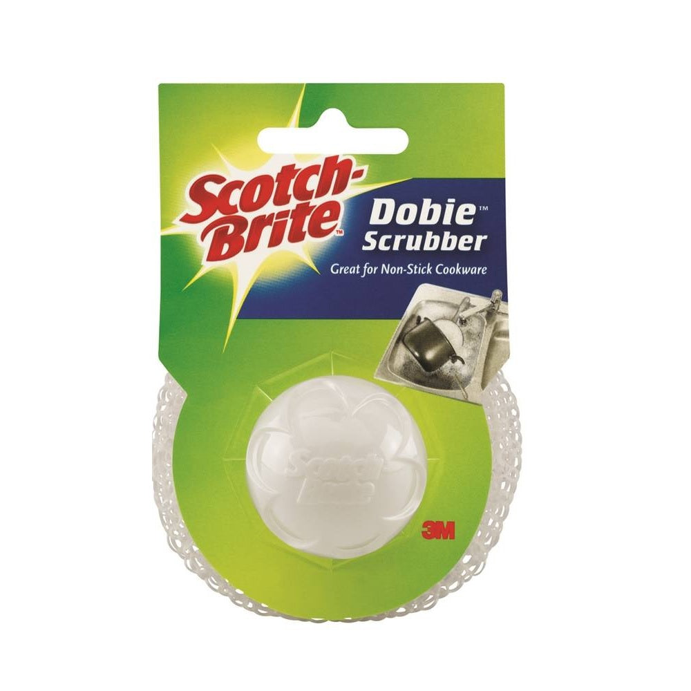 Scotch-Brite 498 Heavy Duty Scrubbing Pads, White