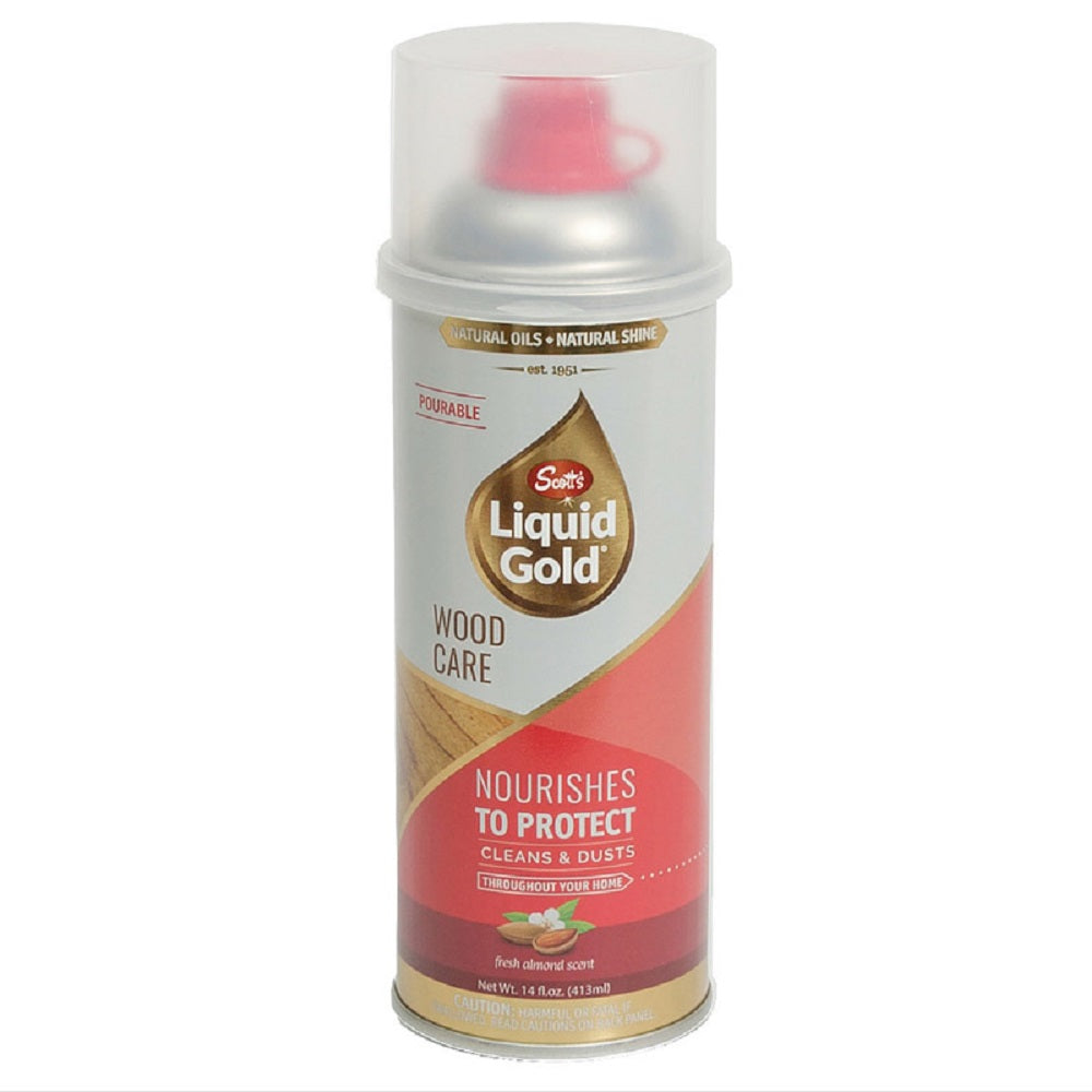Scotts Liquid Gold 10018 Wood Cleaner and Preservative, 14 Oz