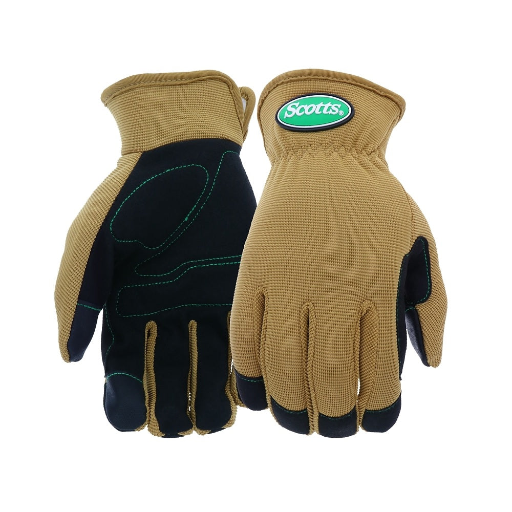 Scotts SC86111/L Leather Palm Work Glove, Large
