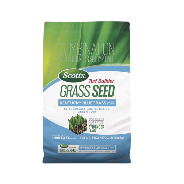 Scotts 18036 Turf Builder Fertilizer/Seed/Soil Improver, 2.4 Lbs