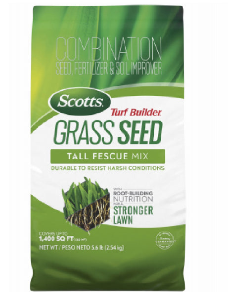 Scotts 18047 Turf Builder Grass Seed Tall Fescue Mix, 5.6-Lbs