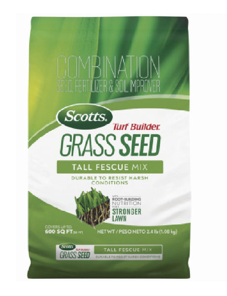 Scotts 18046 Turf Builder Grass Seed Tall Fescue Mix, 2.4-Lbs