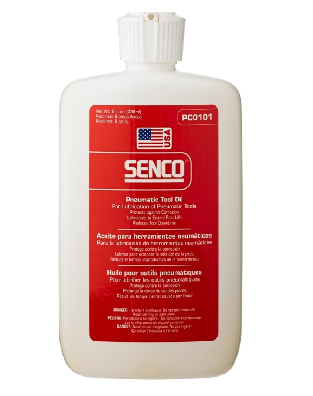 Senco PC0101 Pneumatic Tool Oil, 8 Ounce