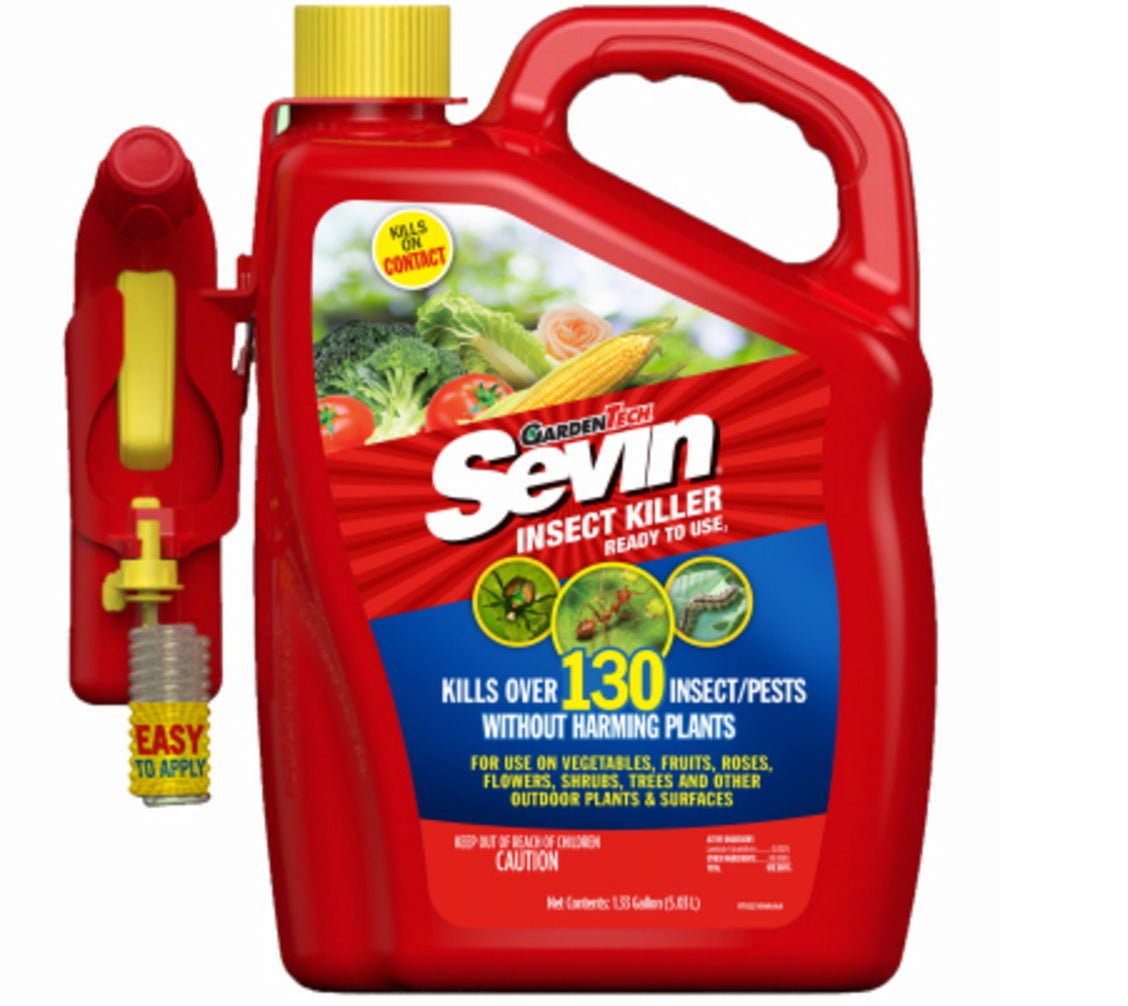 Sevin 100545278 Insect Killer With Power Sprayer, 1.33 Gallon