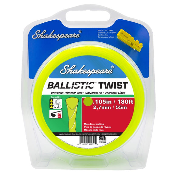 Shakespeare 17250 Ballistic Twist Universal Trimmer Line