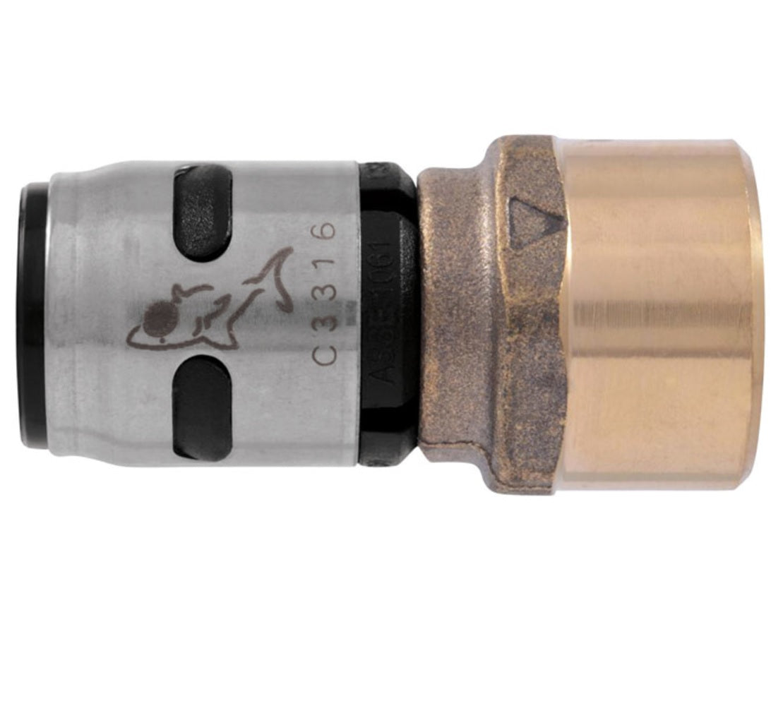 SharkBite K072A6 EvoPEX Female Adpater, 1/2 Inch Diameter