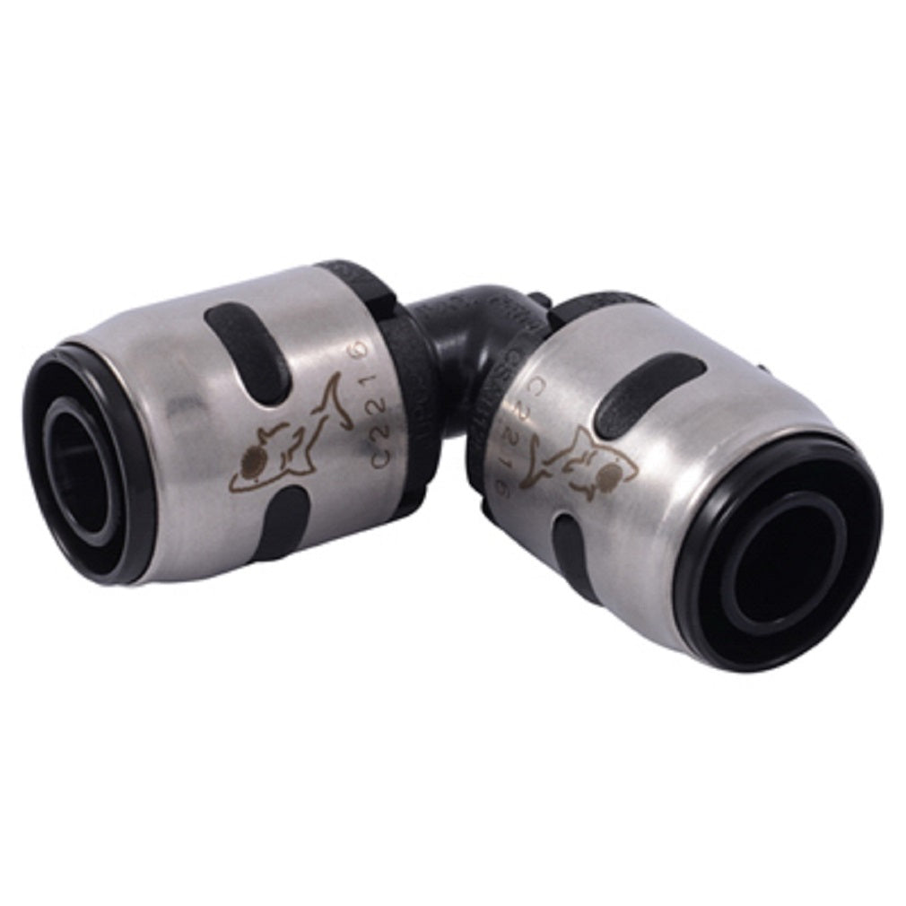 SharkBite K248A6 Evopex Push To Connect Elbow, 6 Pack
