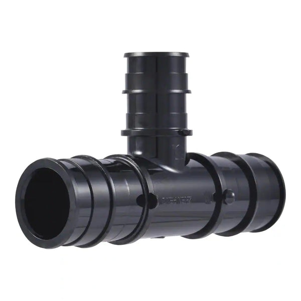 SharkBite UA416A5 PEX-A Poly Expansion Tee, 1 Inch x 1 Inch x 3/4 Inch