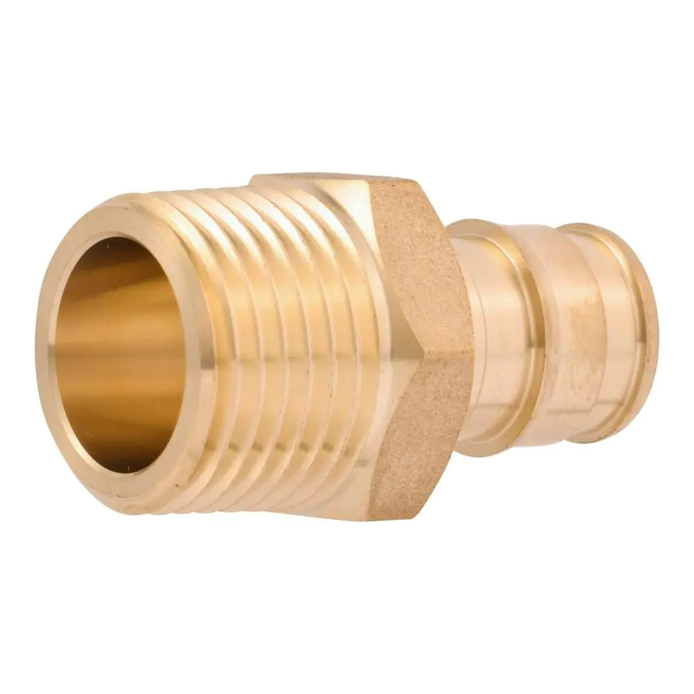 SharkBite UAB120LFA Expansion Adapter Fitting, Brass