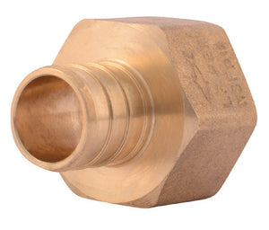 SharkBite UC088LFCP25 PEX Barb Adapter, 3/4 Inch x 3/4 Inch
