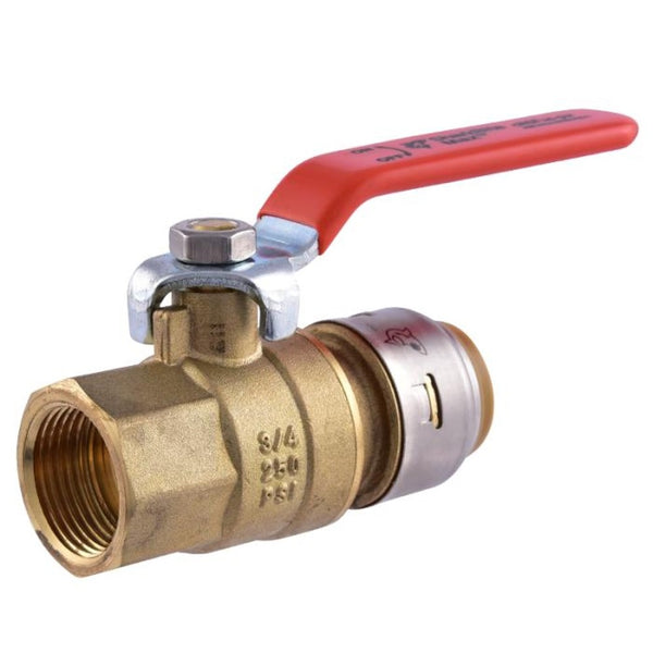 SharkBite UR22186A Ball Valve, 3/4 Inch x 3/4 Inch