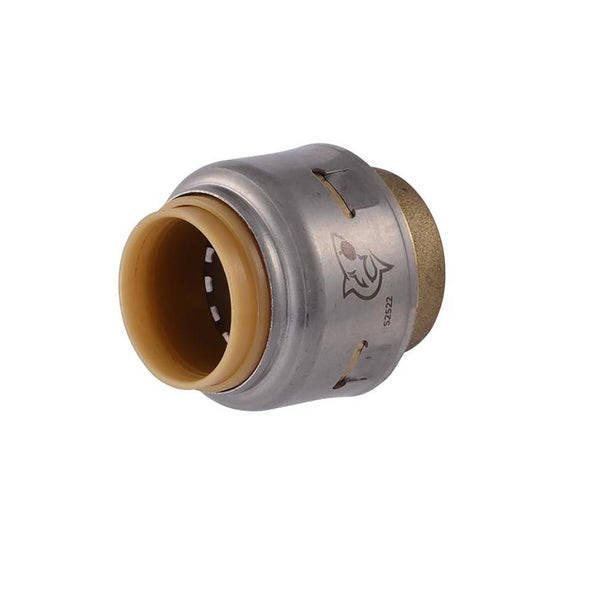 SharkBite UR514A4 Push End Stop, 1/2 Inch