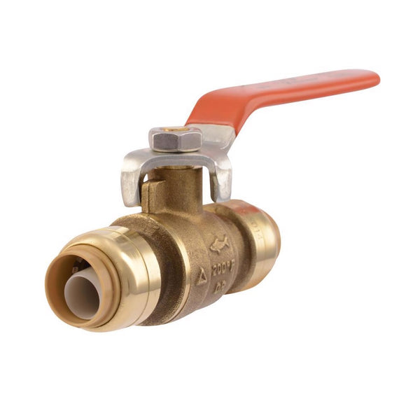 SharkBite UR22222A Push Fit Ball Valve, Chrome Plated