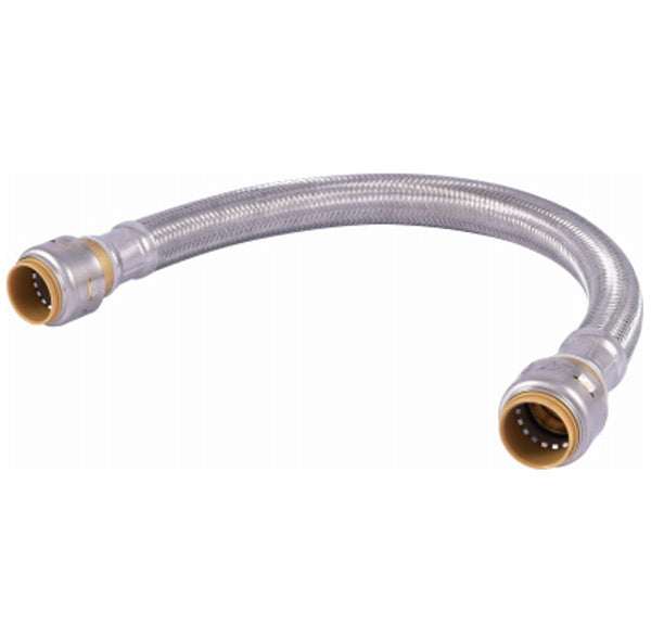 SharkBite UR3008FX18 Flexible Coupling Hose, 1/2 Inch x 18 Inch