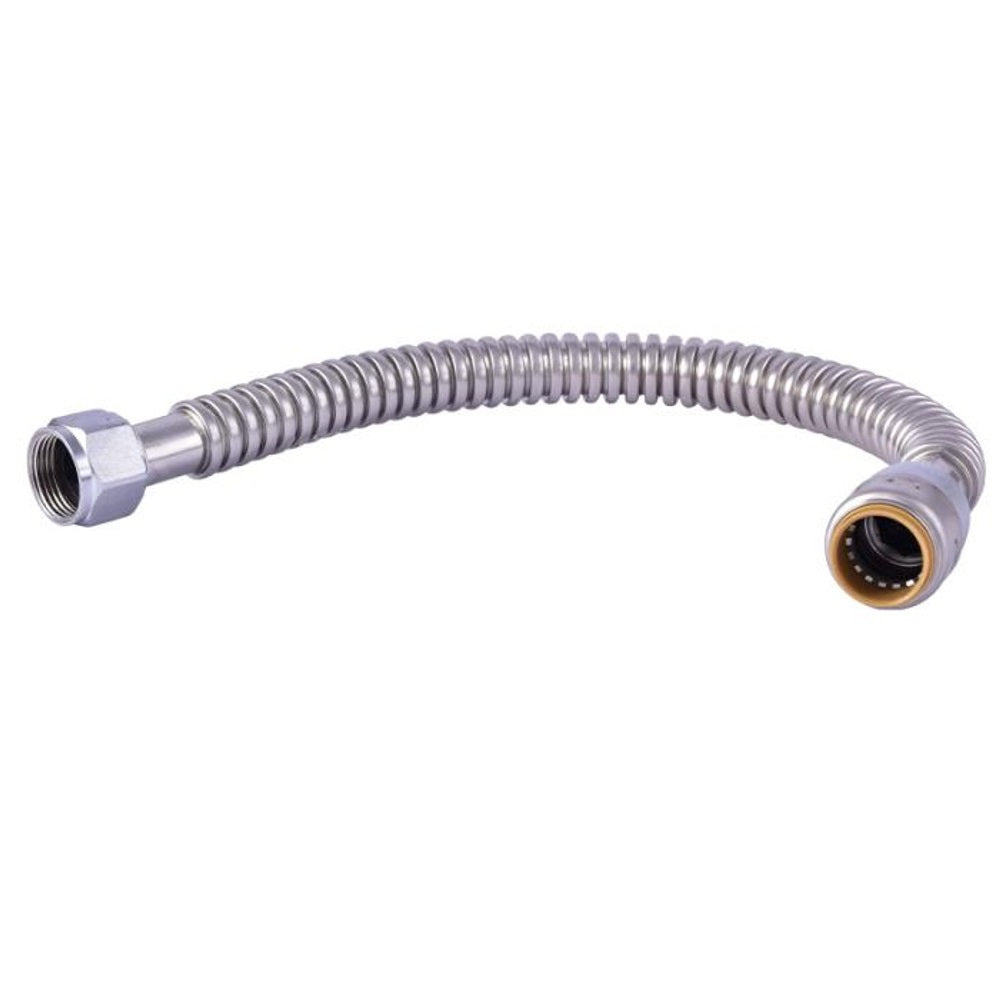 SharkBite URSS3088FX24 Flexible Water Heater Connector, 3/4 Inch x 24