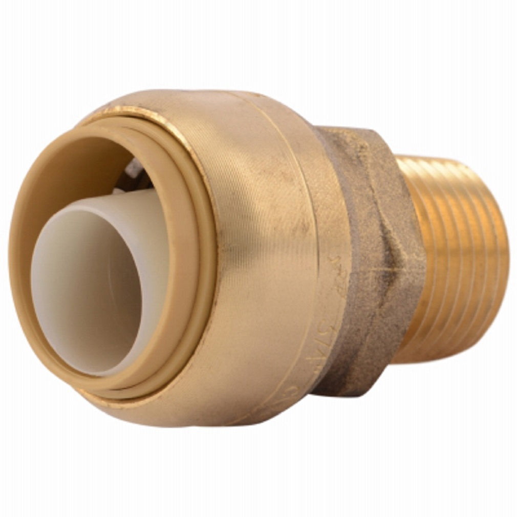 Sharkbite U138LFA Push To Connect MIP Brass Reducing Adapter Fitting