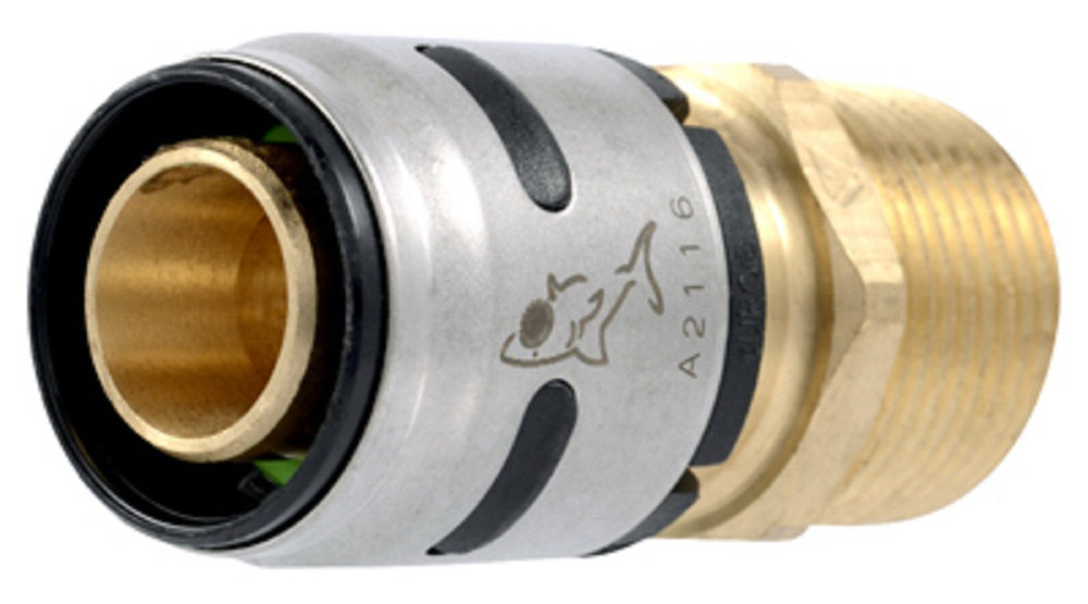 Sharkbite k134a Evopex Push-To-Connect Male Connector, 3/4" Dia