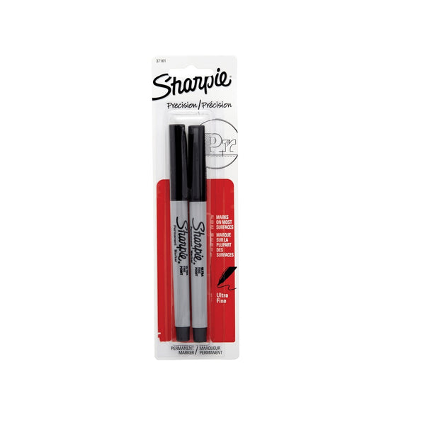 Sharpie 37161PP Ultra Fine Tip Permanent Marker, Black
