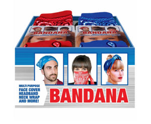 Shawshank LEDz 702043 Bandana Assortment, Assorted Colors