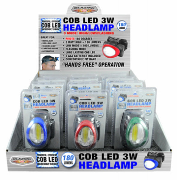 Shawshank Ledz 702350 COB LED Head Lamp
