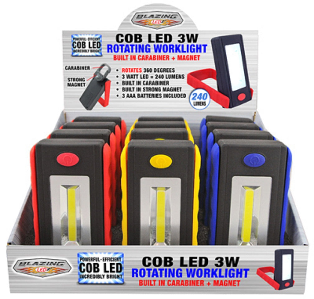 Shawshank Ledz 702348 COB LED Rotating Work Light
