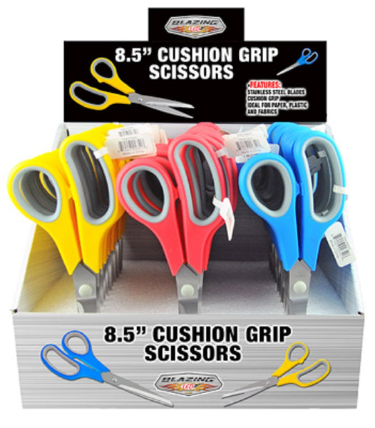 Shawshank Ledz 702351 Cushion Grip Scissors, 8.5 Inch