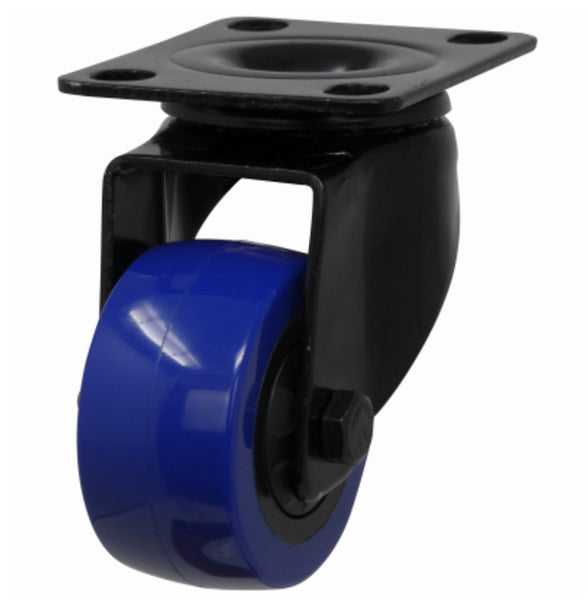 Shepherd Hardware 3657 Blue Diamond TPU Wheel Caster, 2 Inch