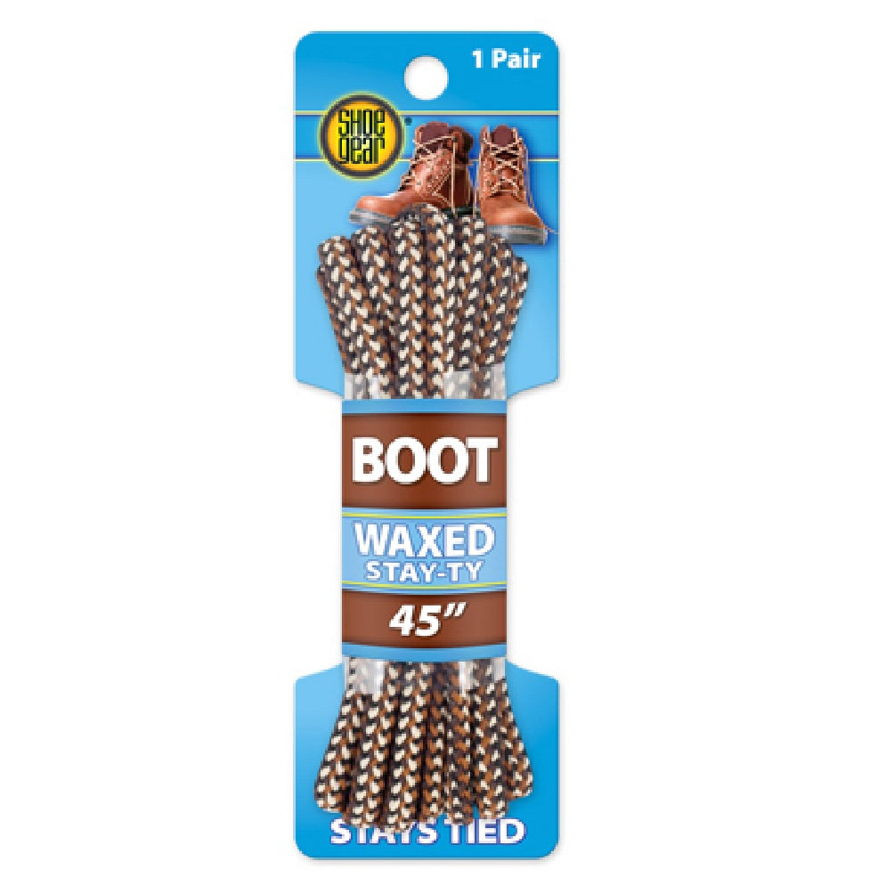 Shoe Gear 311-24 Waxed Boot Lace, 45 inch