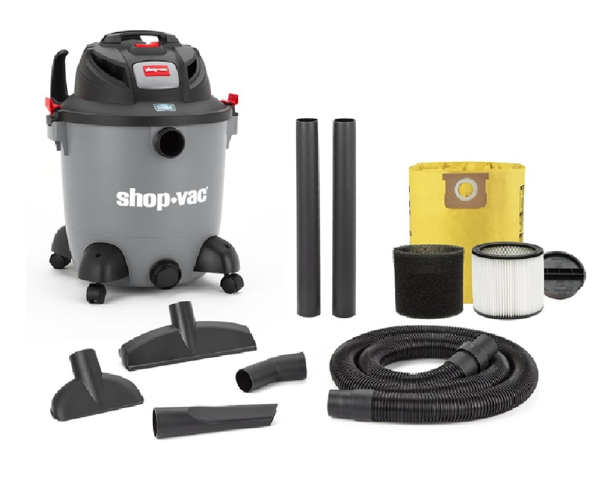 Shop-Vac 8251200 Corded Wet & Dry Vacuum, 5.5 HP, 110 Volts