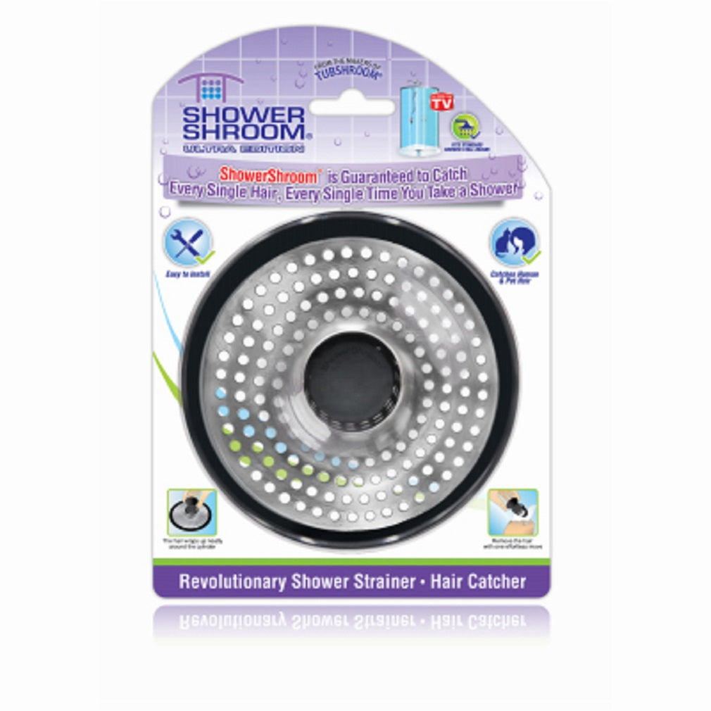 Showershroom SHSULT755 Ultra Shower Stall Drain Protector & Hair Catcher