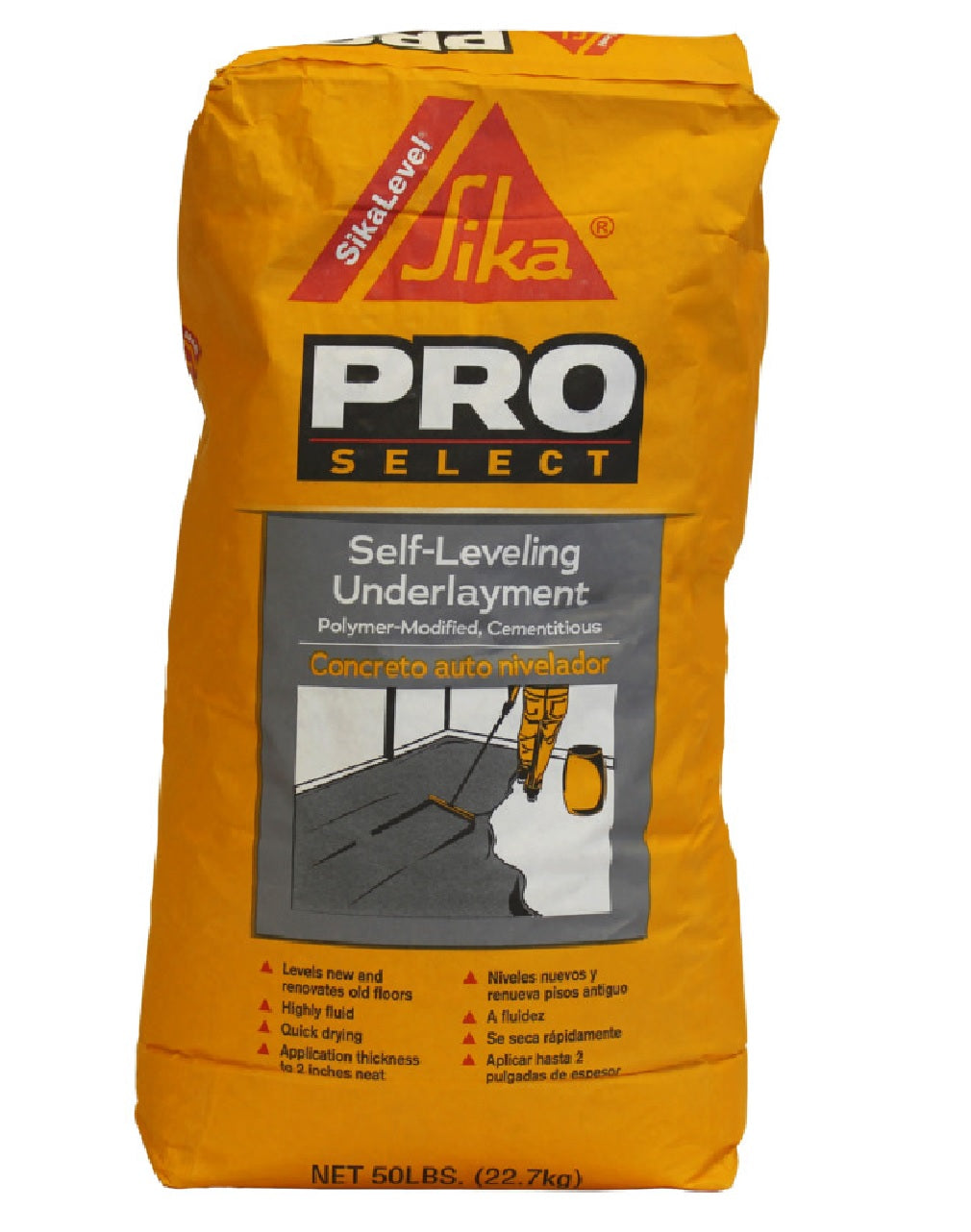 Sika 517004 Cement Underlayment, Gray, 50 lb Bag