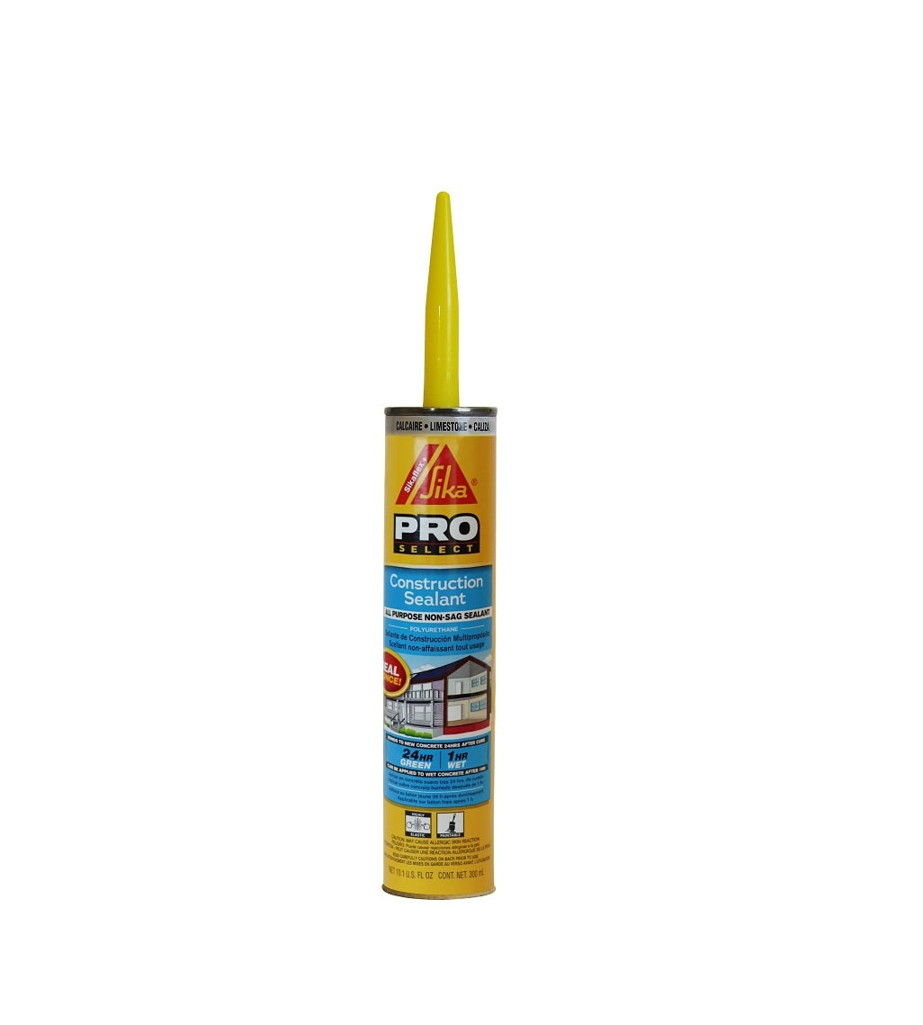 Sikaflex 515308 Construction Sealant, Limestone, 10.1 Ounce