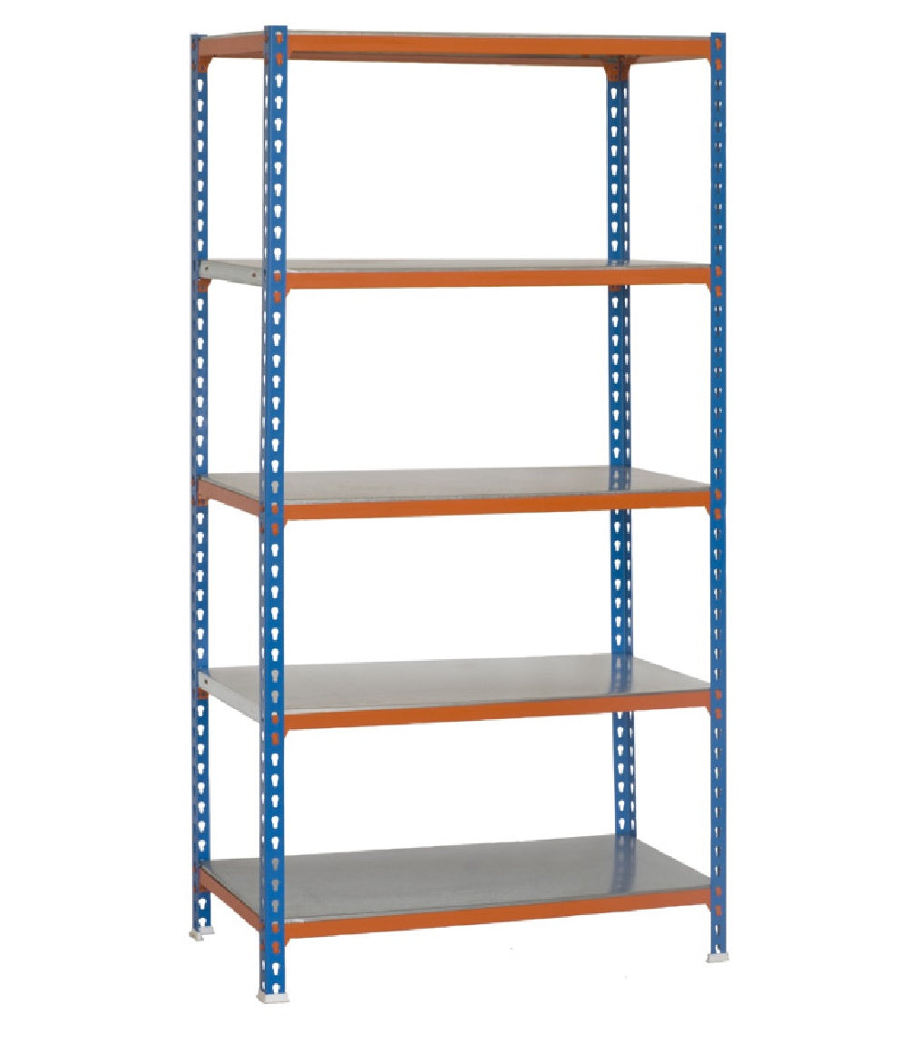 Simonrack 12737 5-Shelf Shelving, Metal