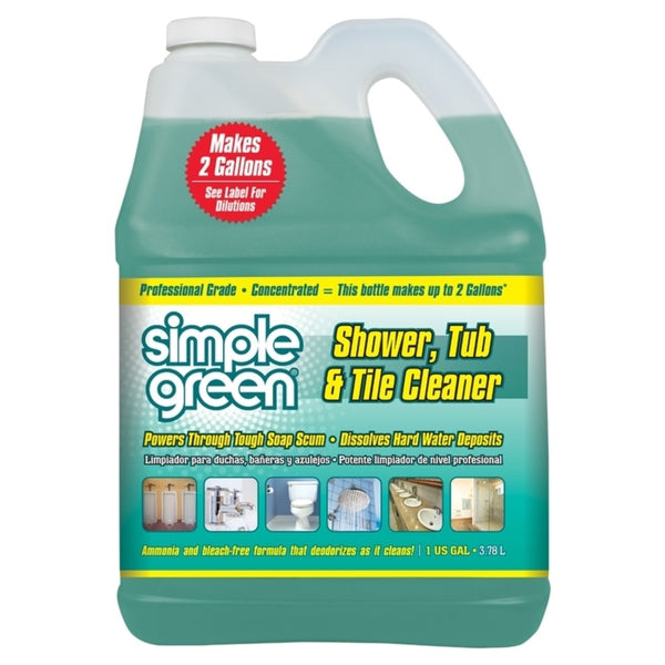 Simple Green 1710000402128 Professional Grade Shower, Tub & Tile Cleaner, Gallon