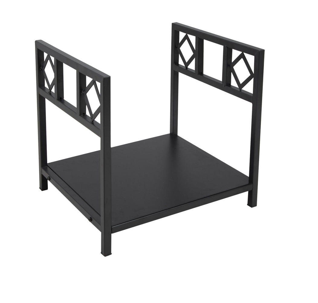 Simple Spaces B90053BK Log Rack, Black – Toolbox Supply