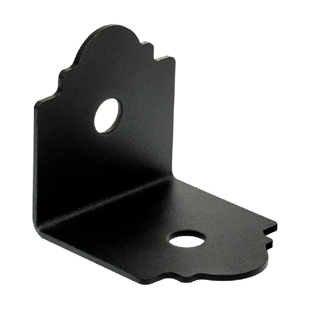 Simpson Strong-Tie APA4 ZMAX Galvanized Steel Angle, Black