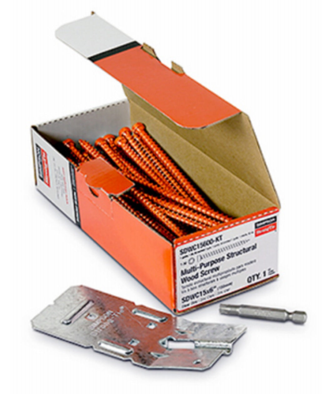 Simpson Strong-Tie SDWC15600-KT Strong-Drive Interior Wood Screws, Orange