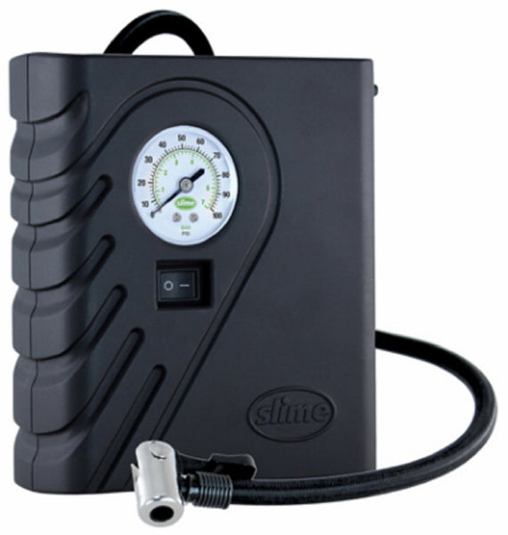 Slime 40060 Compact Tire Inflator, 0-100 PSI