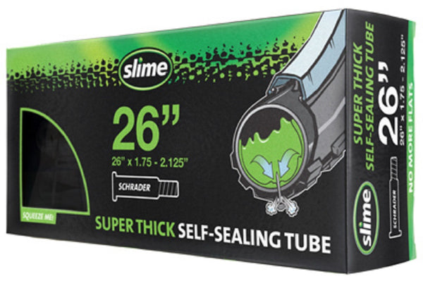 Slime 30081 Super Thick Self-Sealing Tube, Schrader, 26 Inch